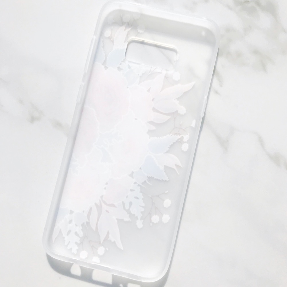 NEW Samsung Galaxy S8/S8+ Vintage Floral Soft Case - Picture 3 of 4